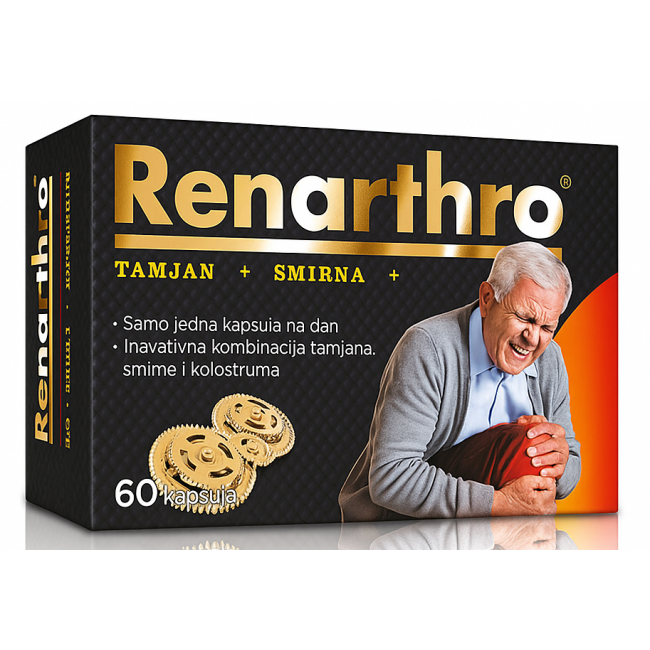 Renarthro 60 Capsule - Antiinflamator si Analgezic Natural