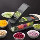 Răzătoare multifuncțională 22 piese legume și fructe – Verde, inox Răzătoare multifuncțională 22 piese legume și fructe – Verde, inox