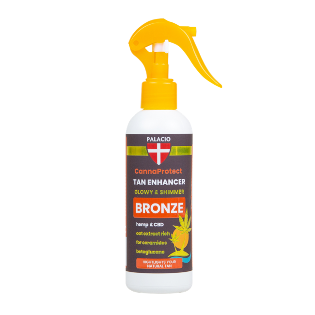 “CannaProtect Tan” - Ulei bronzant premium pe baza de ulei Cânepă 200ml
