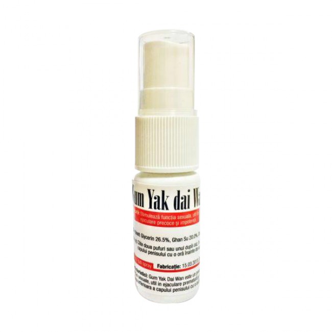 Gum Yak dai Wan spray pentru potență și ejaculare precoce