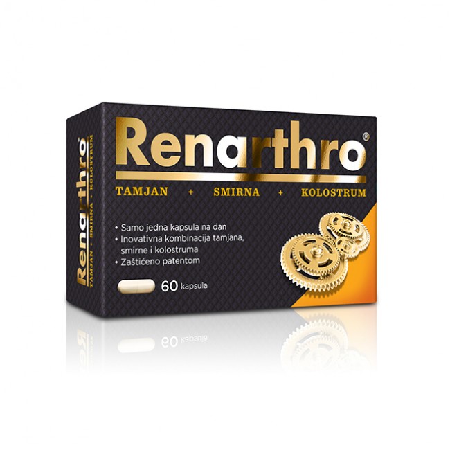 Renarthro 60 Capsule - Antiinflamator si Analgezic Natural