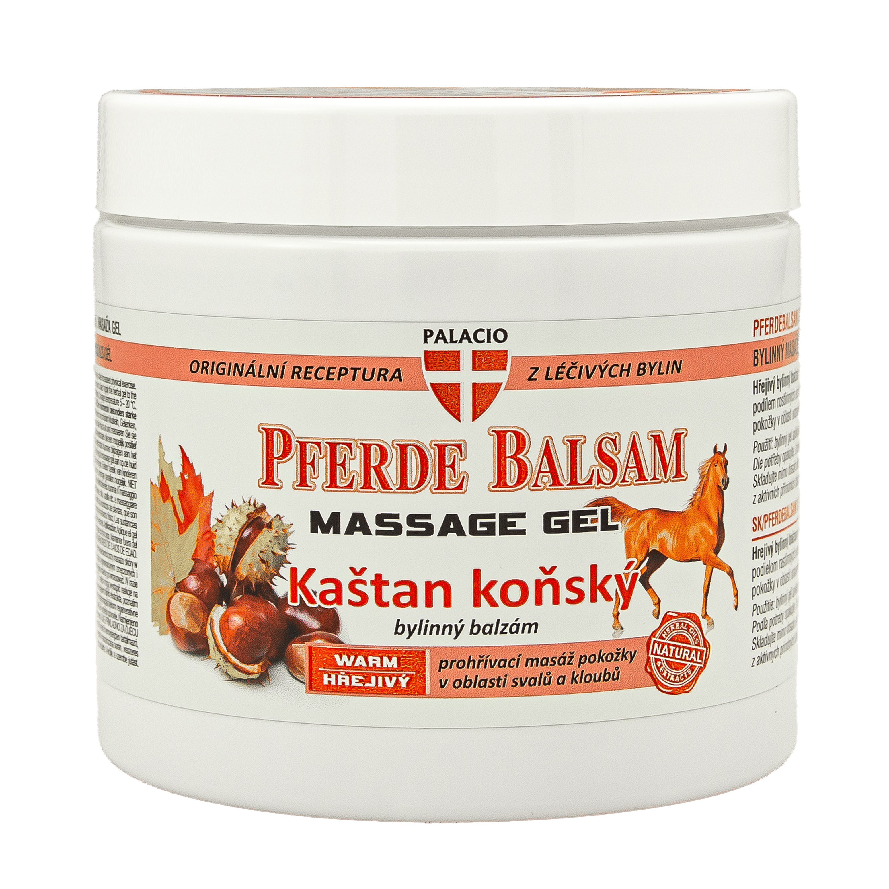 Gel de masaj Puterea Calului – Efect Incalzitor – 600 ml