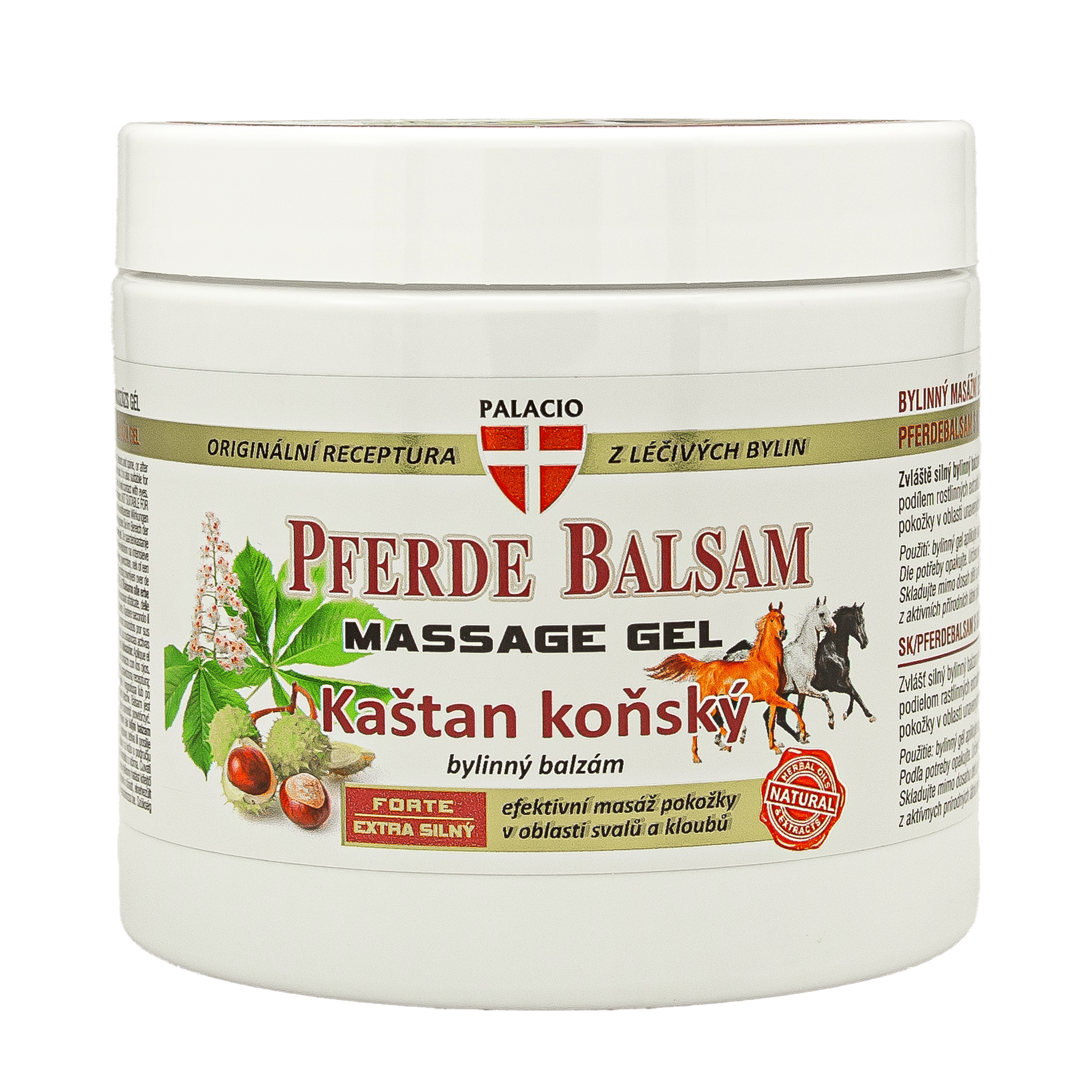 Gel de masaj Puterea Calului – Regenerare intensă pentru mușchi, articulații și spate – 600 ml